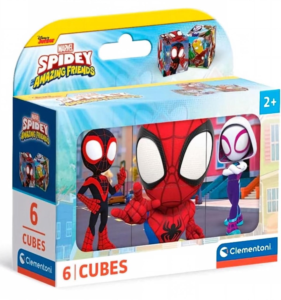 Puzzle Clementoni Spidey e Amigos 6 Cubos