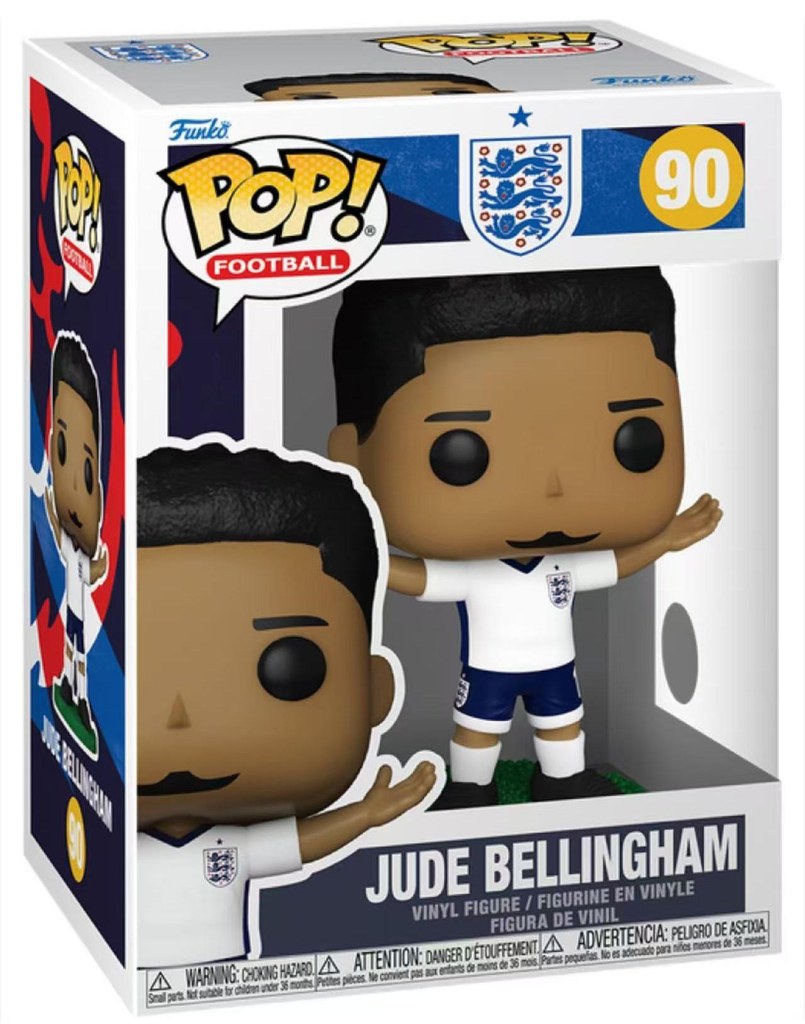 Funko POP! Football Inglaterra – Jude Bellingham