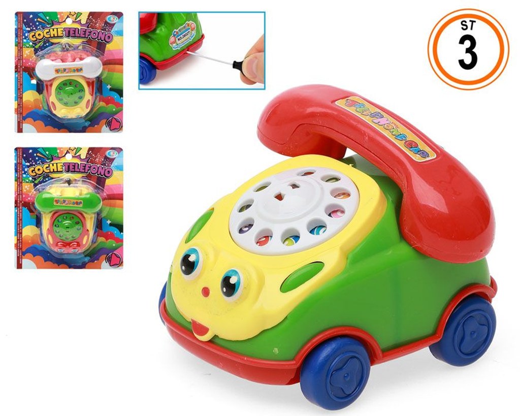 Carro Telefone com Campainha