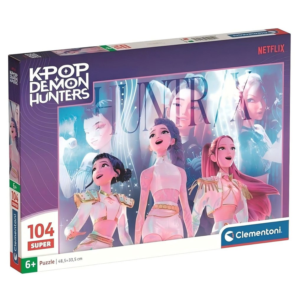 Puzzle Clementoni Super KPop Demon Hunters 104 pçs