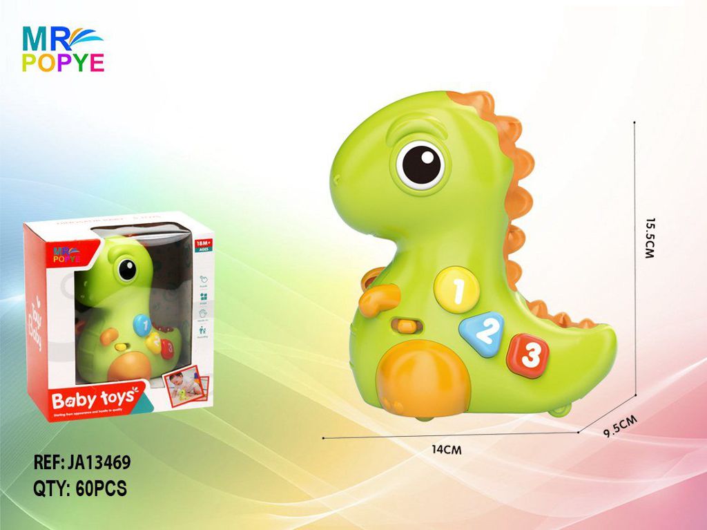 Dinossauro com Luz e Música