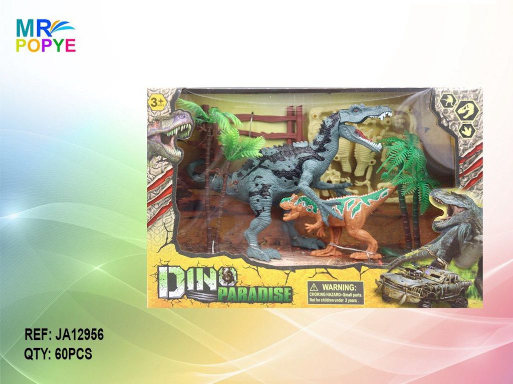 Conjunto Dinossauro Mãe e Cria (Modelo 1)