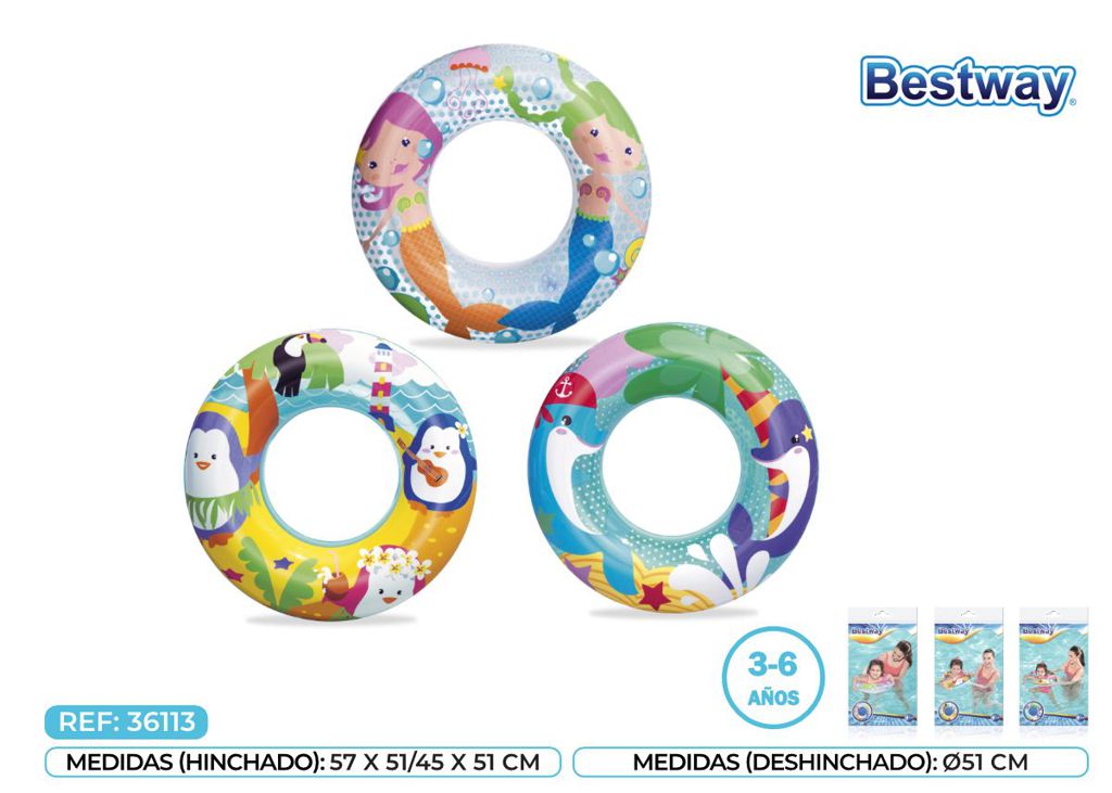 Bóia Infantil +3-6 Anos Bestway