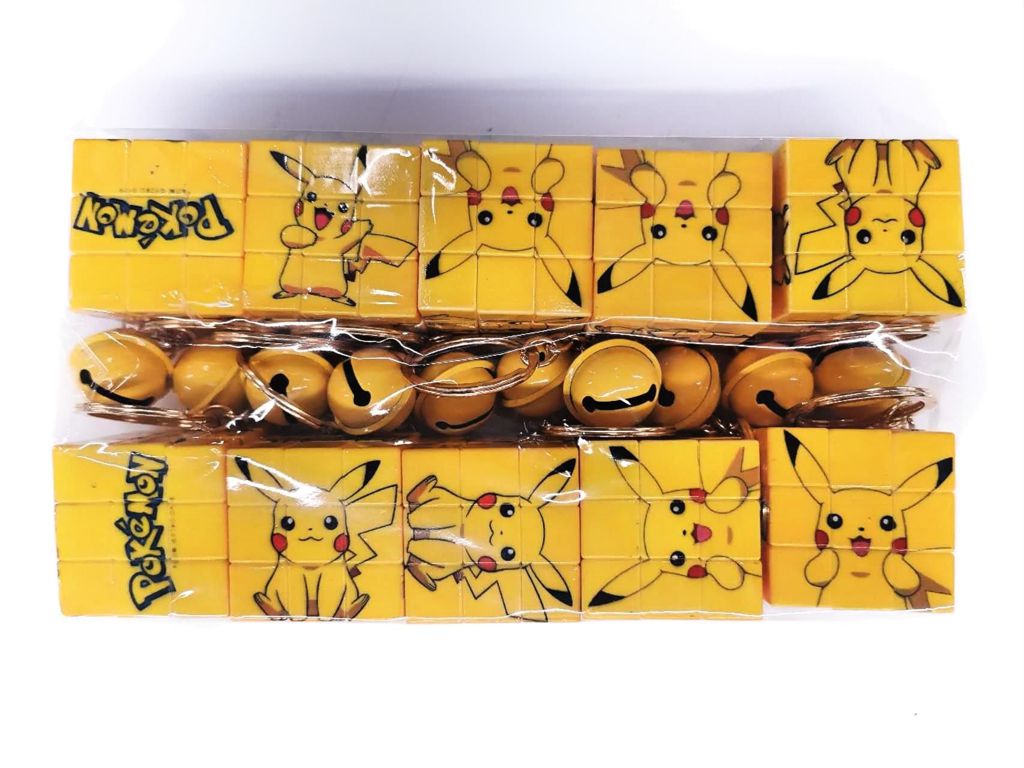 Porta-Chaves Cubo Mágico Pikachu