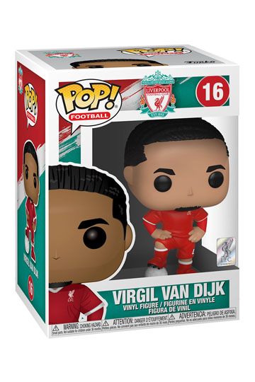 Liverpool F.C. POP! Football Vinyl Figure Virgil van Dijk 9 cm