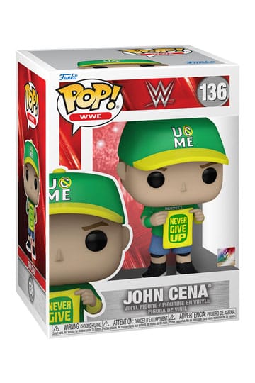WWE POP! Vinyl Figure John Cena (Never Give Up) 9 cm 3