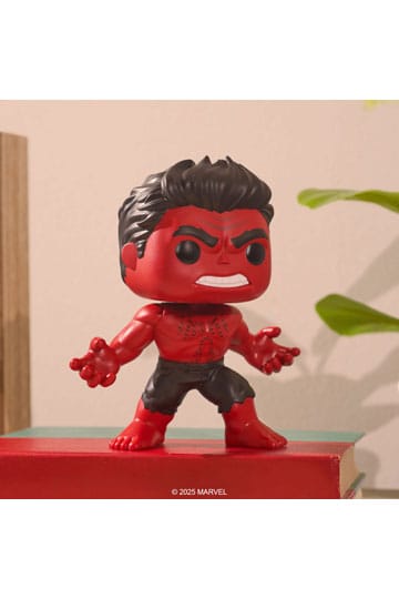 Funko POP! Super Marvel – Hulk Vermelho (Exclusivo, 15 cm)