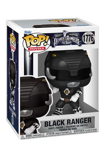 Mighty Morphin Power Rangers: The Movie POP! Movies Vinyl Figures Black Ranger 9 cm