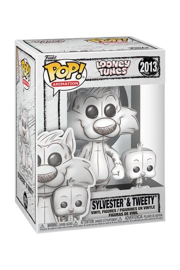 Looney Tunes POP! & Buddy Animation Vinyl Figure Sylvester & Tweety 9 cm