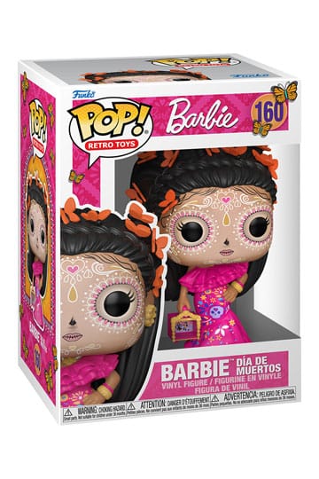Barbie POP! Retro Toys Vinyl Figure Barbie Dia de los Muertos 9 cm