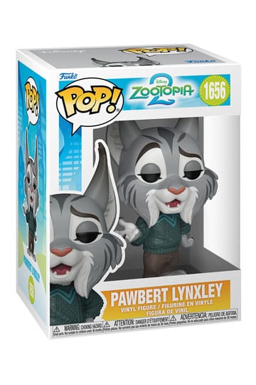 Funko POP! Disney Zootopia 2 – Pawbert Lynxley