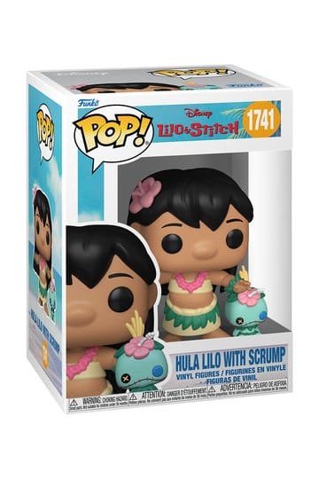 Funko POP! Disney Lilo & Stitch – Lilo Hula com Scrump