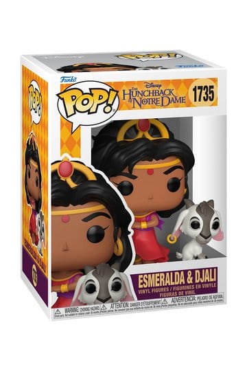 The Hunchback of Notre Dame POP! Vinyl Figure Esmeralda & Djali 9 cm 3