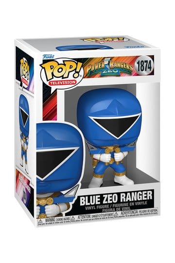 Power Rangers Zeo POP! Movies Vinyl Figures Zeo Ranger Blue 9 cm
