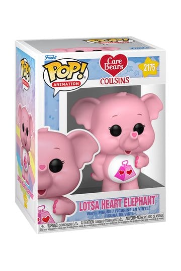 The Care Bears POP! Animation Vinyl Figure Lotsa Heart Elephant 9 cm