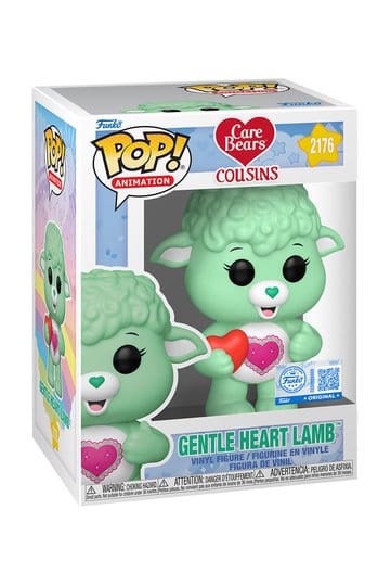 The Care Bears POP! Animation Vinyl Figure Gentle Heart Lamb 9 cm