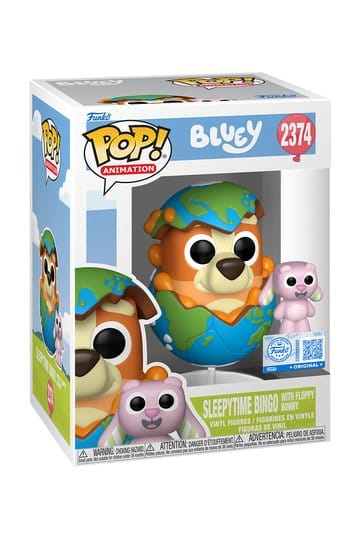 Funko POP! & Buddy Bluey – Bingo Sonolenta com Floppy Bunny