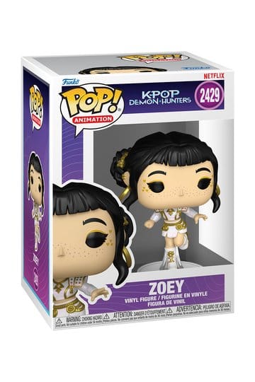 KPop Demon Hunters POP! Animation Vinyl Figure Zoey 9 cm 3
