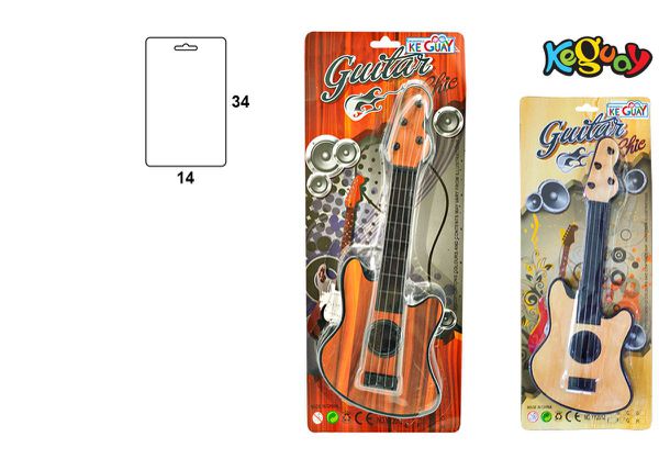 Guitarra Acústica 34 x 14 Cm