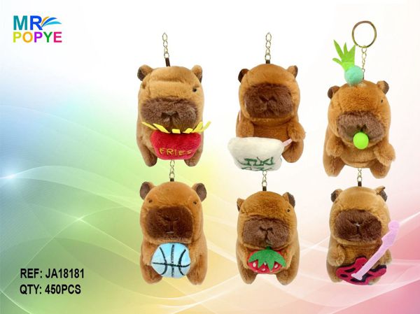 Peluche/Porta-Chaves Capivara