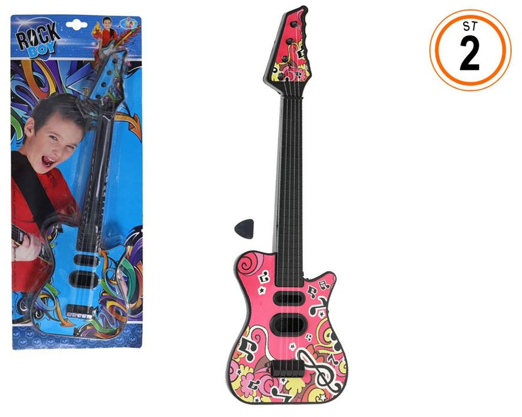 Conjunto Guitarra Rock 49 x 18,5 Cm