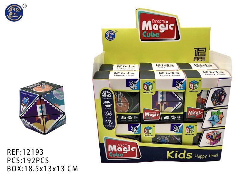 Cubo Mágico Transformável 3D