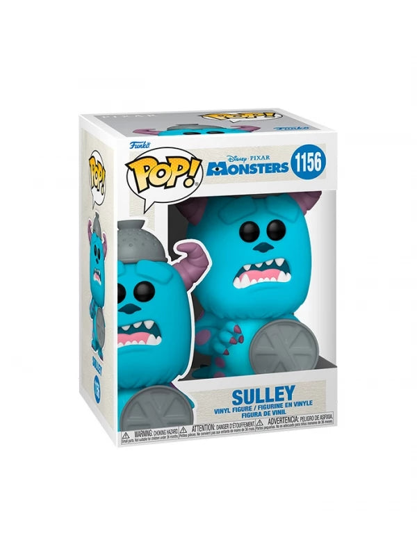 Funko POP! Disney Pixar Monstros e Companhia 20.º Aniversário – Sulley com Tampa