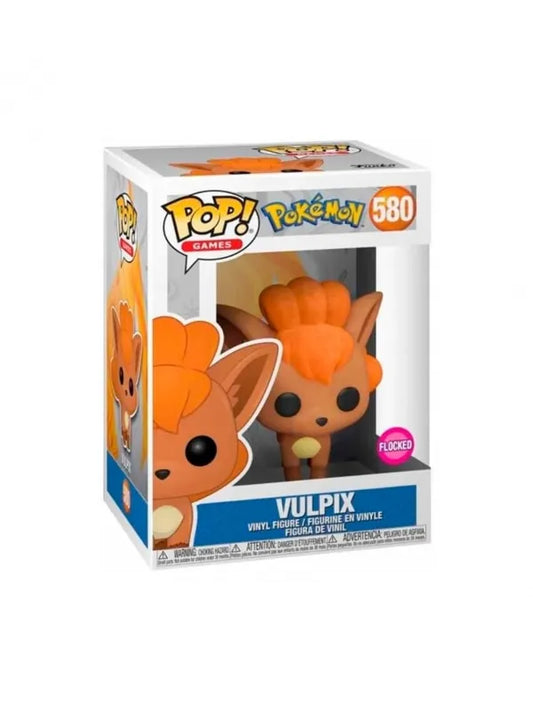 Funko POP! Pokémon – Vulpix Flocked (Exclusivo)
