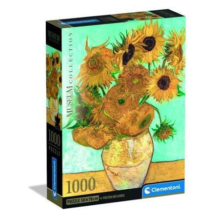Puzzle Clementoni Van Gogh Sunflowers 1000 pçs