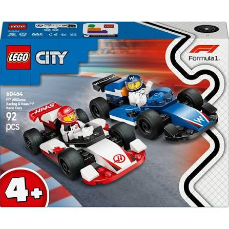 LEGO - LEGO City - F1® Williams Racing & Haas F1® Race Cars (60464)