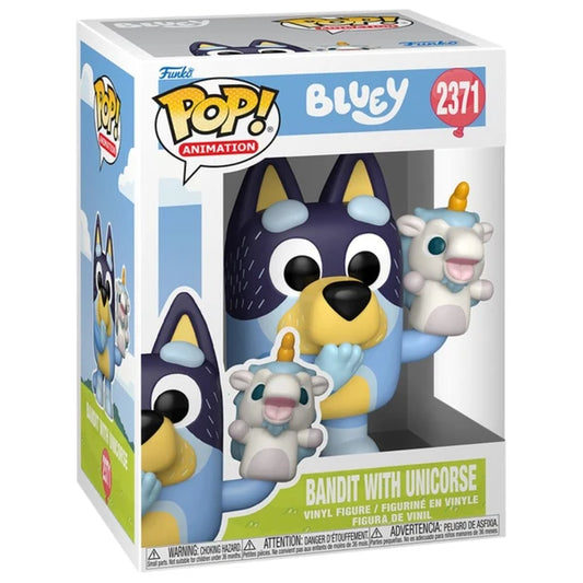 Funko POP! Vinyl - Bluey Bandit with Unicorse