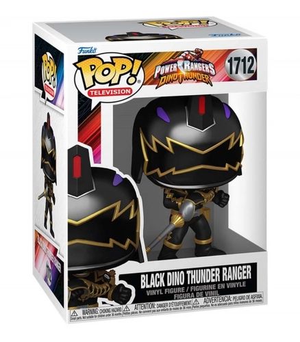 Power Rangers Generations (Tommy) POP! Movies Vinyl Figures Black Dino Ranger 9 cm