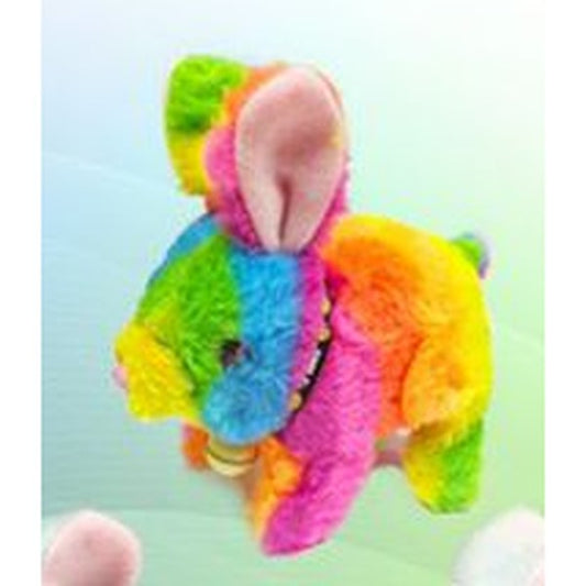 Coelho de Peluche com Música - Arco-íris