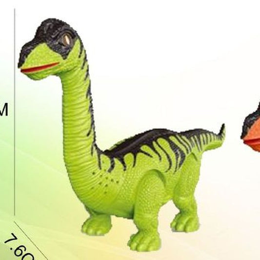 Dinossauro Elétrico com Luz e Som (Modelo 2) - Verde