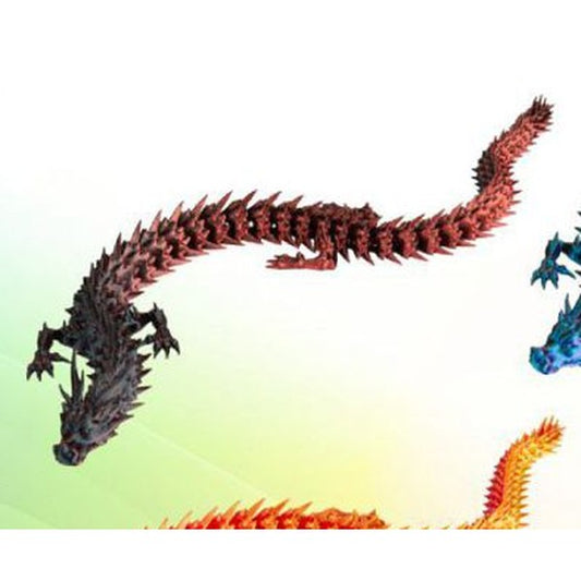 Dragão 3D 42 cm (Modelo 2) - Escuro