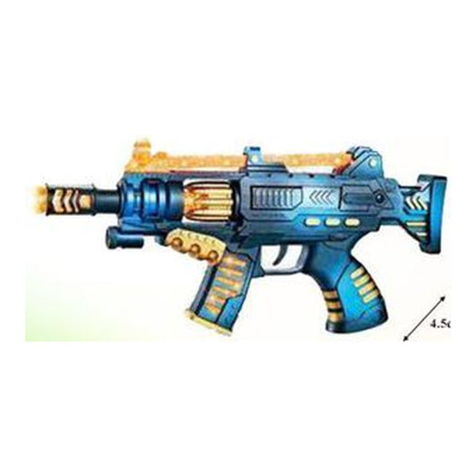 Pistola de Brincar c/ Luz e Sons - Azul