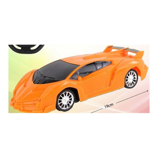 Carro Telecomandado Lamborghini Veneno 1:22 com Volante e Luzes - Laranja