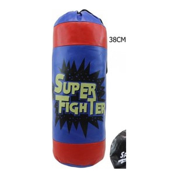 Saco de Boxe Infantil 38x13Cm - Azul