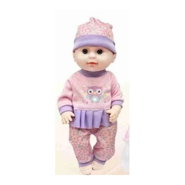 Boneco c/ Som 30 Cm Altura - Lilás