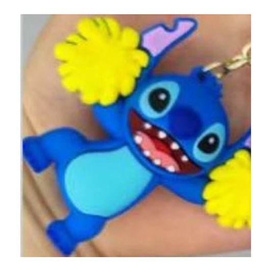 Porta-Chaves Stitch - Cheerleader