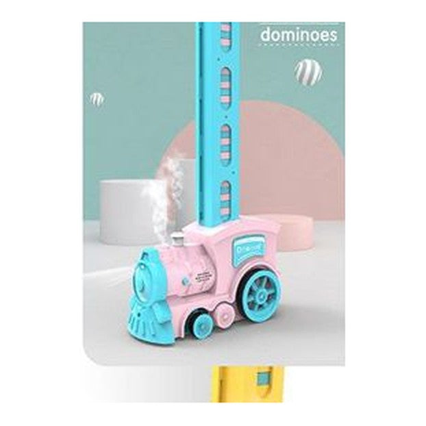 Jogo de Mesa - Comboio de Dominós - Rosa