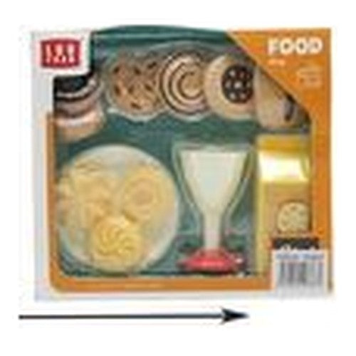 Conjunto de Sobremesas Infantil - Bolos e Biscoitos