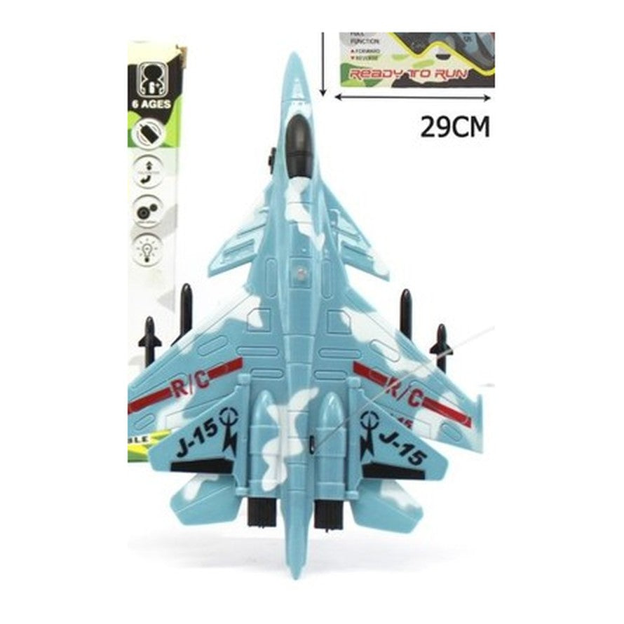 Avião Telecomandado 2 Canais 29x6x22 CM (Modelo 1) - Azul