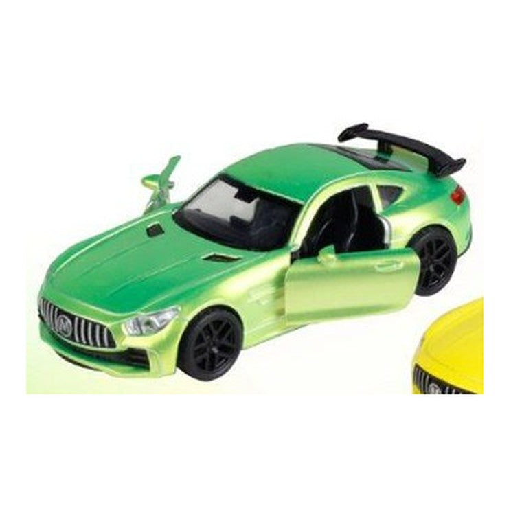 Mercedes GTR e McLaren de Metal de Recuo 1:32 Sortidos - Verde