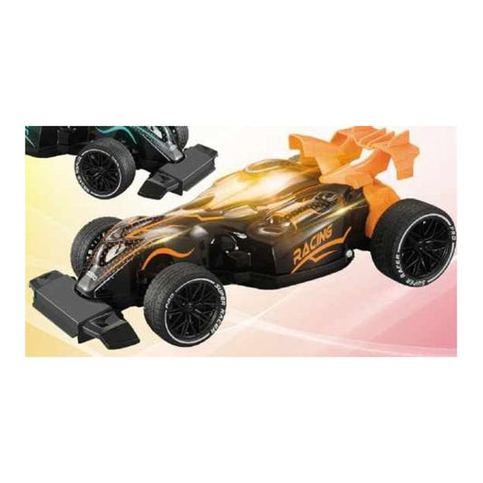 Carro de Corrida Telecomandado 1:18 4 Canais - Laranja