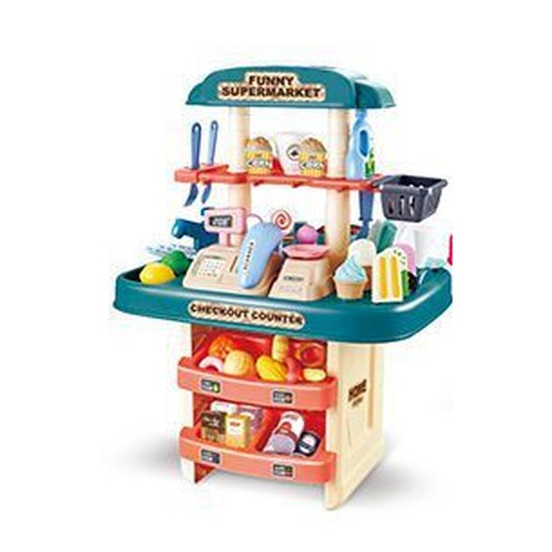 Balcão de Compras/ Cozinha para Crianças - Balcão de Compras