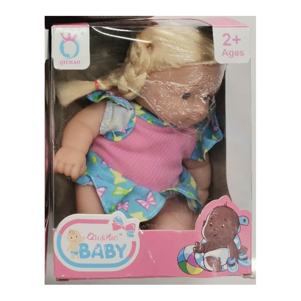 Boneca Bebé - Vestido Azul