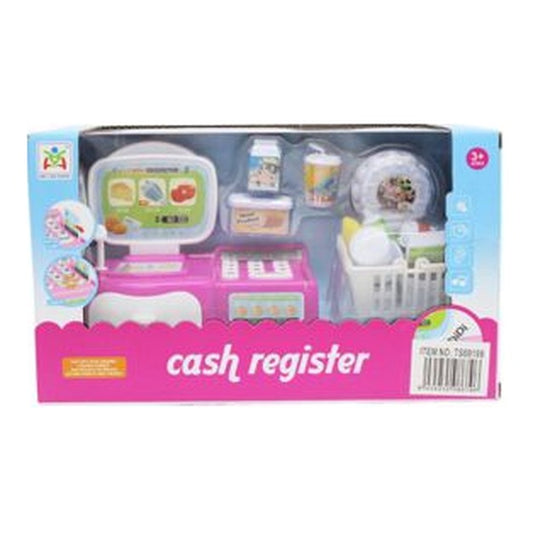 Mini Caixa Registradora - Rosa
