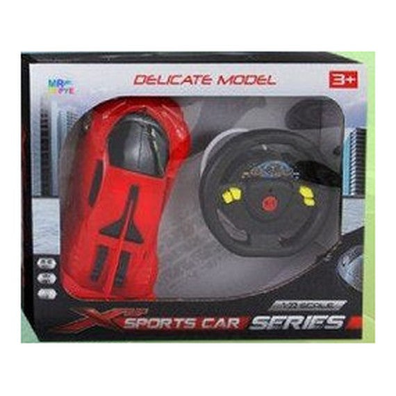 Carro Telecomandado Bugatti Veyron 1:22 com Volante e Luzes - Vermelho