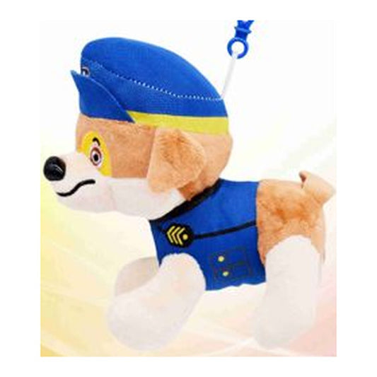 Peluche/Porta-Chaves Patrulha Pata 13.2CM - Azul